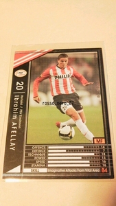 ☆WCCF2008-2009☆08-09☆199☆黒☆イブラヒム・アフェライ☆PSVアイントホーフェン☆Ibrahim Afellay☆PSV Eindhoven☆