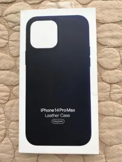 iPhone14 Pro Max レザーケース インク純正Apple未使用