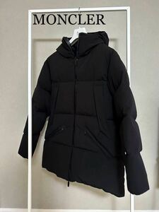 モンクレール★MONCLER★Washiba★ダウンパディングフーデッドダウン★size3★マットブラック★美品★