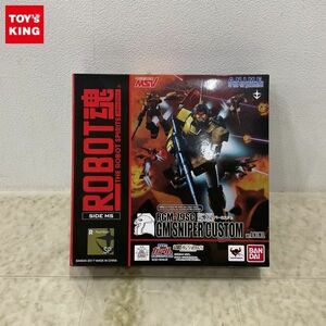 1円〜 バンダイ ROBOT魂 機動戦士ガンダムMSV ジム・スナイパーカスタム ver.A.N.I.M.E.