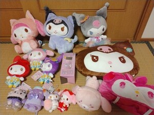 サンリオ　マイメロディ　クロミ　ぬいぐるみ　ステンレスボトル　バク　バコ　まとめ売り　くじ　プライズ