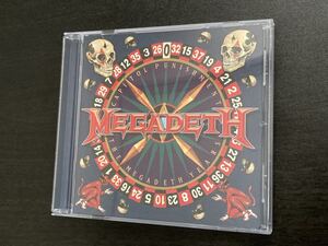 MEGADETH [メガデス] 2000年 ベスト盤『CAPITOL PUNISHMENT：THE MEGADE YEARS』 CD マーティー・フリードマン