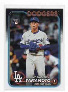 2024 Topps Update [山本由伸/Yoshinobu Yamamoto] No.US149 Regular Rookie Card(レギュラールーキーカード) Los Angeles Dodgers MLB RC