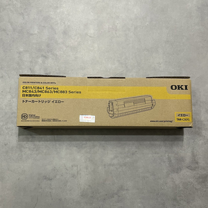 未使用品 OKI トナーカートリッジ イエロー TNR-C3LY1 純正品 沖電気工業 C811/C841 MC843/863/883 シリーズ用