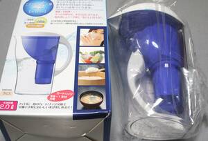 ★ポット型浄水器　こだわり水工房　アピュア　カートリッジ１本付　長期保管品　現状品★