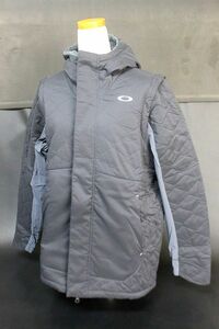 OAKLEY オークリー メンズ 2wayスリーブ 中綿ジャケット パデッドベスト 裏ボア FOA402870/UNEVEN PUFF JACKET 3.0 ブラック サイズL