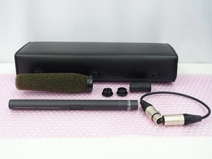 SONY ECM-680S エレクトレットコンデンサーマイクロホン ガンマイク 動作品 *412108