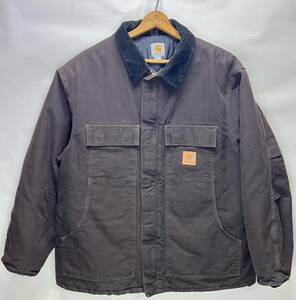 CARHARTT カーハート　トラディショナルコート◆XL◆超美品◆使用感少◆中綿入り◆MEXICO製◆こげ茶色◆ワークジャケット◆USA購入