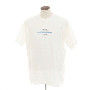 【中古】シュプリーム Supreme 2024年春夏 Standard Tee コットン クルーネック 半袖Ｔシャツ ホワイト【サイズXL】