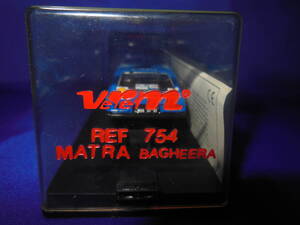 1/43　入手困難　VEREM　マトラ・シムカ・バゲーラ　1973年　MATRA CIMCA BAGHEERA　フランス製　MADE IN IRANCE