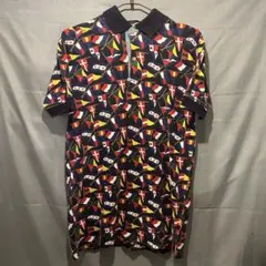 90s Tommy hilfiger トミーヒルフィガー flag polo