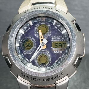 CASIO カシオ G-SHOCK ジーショック The G ザジー GW-1000DJ 腕時計 アナデジ 電波ソーラー 多機能 カレンダー メタルバンド シルバー