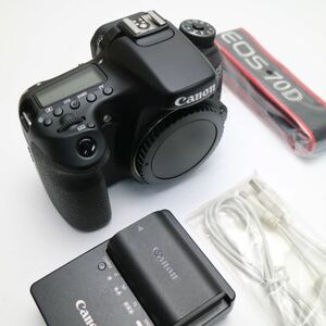 新品同様 EOS 70D ブラック 即日発送 デジタル一眼 Canon 本体 あすつく 土日祝発送OK