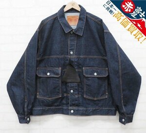 3J2788/FULLCOUNT×A Leather ALN21F1 HUMONGOUS JACKET フルカウント エーレザー デニムジャケット Gジャン