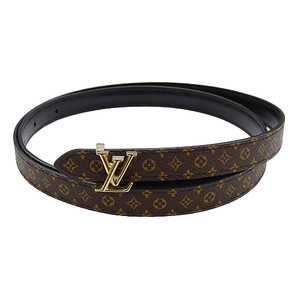 ルイ・ヴィトン LOUIS VUITTON ベルト モノグラム レディース ブランド ベルト・ミニ LV 15MM リバーシブル M8869 JJ3264 80/32 細め