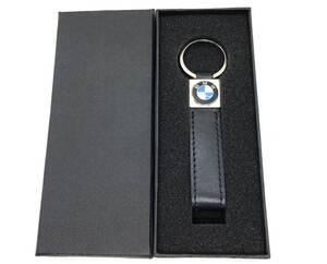 【未使用保管品】BMW キーホルダー キーリング 非売品 ノベルティ 牛革