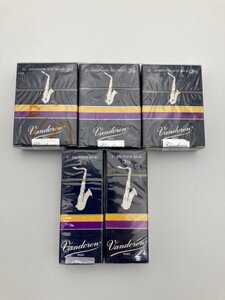 OK-656 未開封 未使用品 Vandoren バンドレン アルトサックス リード 3 1/2 3.5番 5箱 40枚 セット サクソフォン バンドーレン 野中貿易