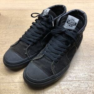 VANS NATIVE AMERICAN 80s USA製 25cmくらい 黒 ブラック バンズ スニーカー シューズ