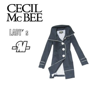 レディースM◇CECIL MC BEE◇コート　navy