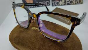 トムフォード 眼鏡 ブルーカットレンズ 送料無料 税込 新品 アジアンモデル TF5859-D-B 052 デミカラー