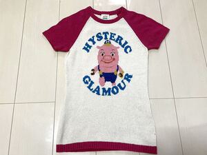 80s 90s 初期　 HYSTERIC GLAMOUR ヒステリックグラマー　ブタ　ニット　Tシャツ　レア　希少 ヴィンテージ　　NO21890