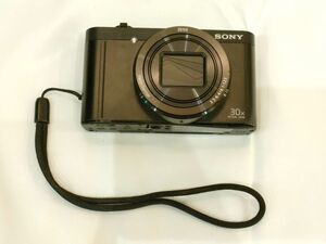 U496 1円～ ジャンク品 ソニー SONY サイバーショット DSC-WX500 3.5-6.4/4.1-123 デジタル コンパクトカメラ 黒 ブラック