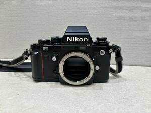 M4368　Nikon F3 一眼レフ　フィルムカメラ 本体　ボディのみ ブラック ショルダー付き　綺麗品！　動作未確認
