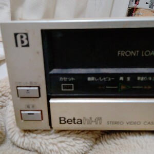 TOSHIBAカセットVTRレコーダー Betahi-fi V-L70