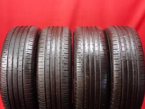 タイヤ4本 《 コンチネンタル 》 コンチ プレミアムコンタクト5SSR [ 205/60R16 96V ]8/7.5分山★ ランフラット BMW2シリーズ n16