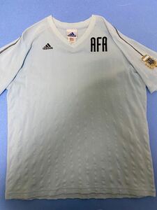 サッカー　Tシャツ アルゼンチン代表　2002年モデル　正規品　アディダス　バティストゥータ　カニージャ　オルテガ　アイマール　ベロン