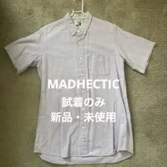 MADHECTIC マッドヘクティク　ボタンダウンカジュアル半袖シャツL〜XL