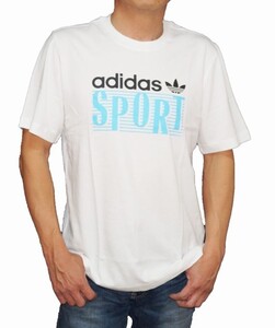 アディダス adidas オリジナルス 半袖Tシャツ 白 FM3350 メンズ 夏物 ホワイト Originals 表記サイズS