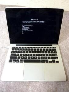 ◆ジャンク/APPLE/Mac Book Pro A1502◆