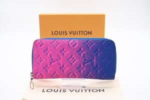 ☆安心の３大保証☆ ABランク ≪LOUIS VUITTON ルイ ヴィトン/ジッピーウォレット≫ M81243 モノグラム イリュージョン ヴェルティカル 美