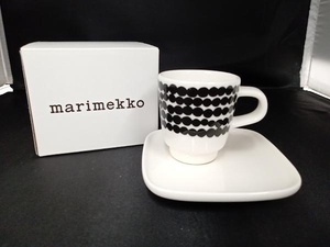 Marimekko マリメッコ シイルトラプータルハ ドット エスプレッソ C&S 箱あり