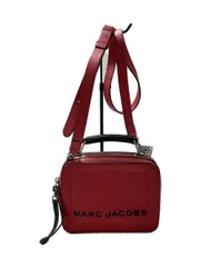 MARC JACOBS ハンドバッグ レザー レッド 無地