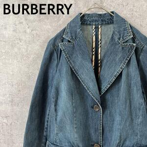 Burberry London デニムジャケット　サイズ13 XLレディースT2