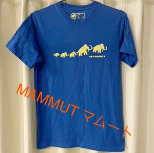 MAMMUT マムート Logo Print 半袖Tシャツ M アウトドア キャンプ 登山 釣り ゆるキャン
