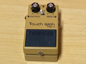 BOSS／ ボス　エフェクター　Touch Wah　TW-1　ギター　 DC-9V　日本製　動作品!