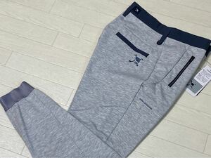 新品◆オークリー ゴルフ スカル ストレッチ ジョガーパンツ Skull Versatile Tpd Jogger/秋冬/グレー/w92