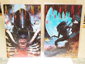 Dark Horse / Aliens 1991 Genocide　アメコミ 1 & 3