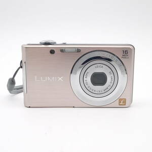 美品 Panasonic パナソニック LUMIX DMC-FH5 ピンクゴールド コンデジ コンパクトデジタルカメラ #0399