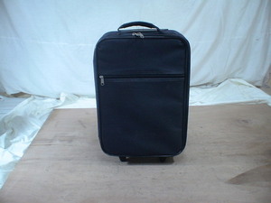 2758　紺　スーツケース　キャリケース　旅行用　ビジネストラベルバック