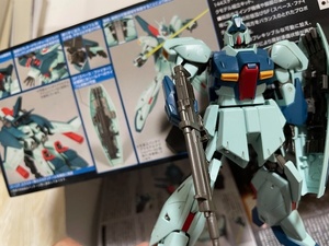 HGUC■リ・ガズィRGZ-91■素組立完成品/一部スミ入れ*外箱・説明書つき*1/144スケール模型2008年ガンプラ逆襲のシャア