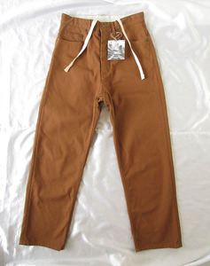 エンジニアードガーメンツ★2023fw ★ RF Jeans - 12oz Duck Canvas / Brown【XS】