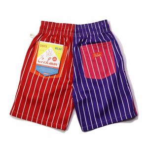 Lサイズ クックマン シェフ ショートパンツ Crazy Pattern Hot COOKMAN Chef Short Pants クレージーパターン ワークパンツ 新品