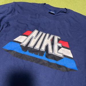 80s NIKE ナイキ紺タグtシャツ ヴィンテージ ビンテージ USA製 アメリカ製 古着 vintage