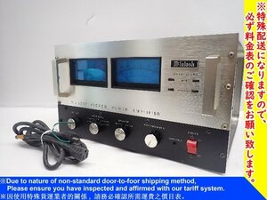 McIntosh 重量級ステレオパワーアンプ MC2500 エレクトリ正規品 電源ケーブル付き マッキントッシュ 配送/来店引取可(1) ∩ 6F3F7-4