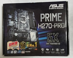 ASUS製 ATXマザーボード PRIME H270-PRO LGA1151 中古品