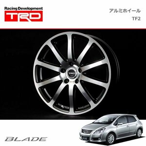 TRD アルミホイール TF2 ダイヤモンドカットシルバー 18インチ 1本 ブレイド AZE156H GRE156H 06/12～12/04 除く4WD車